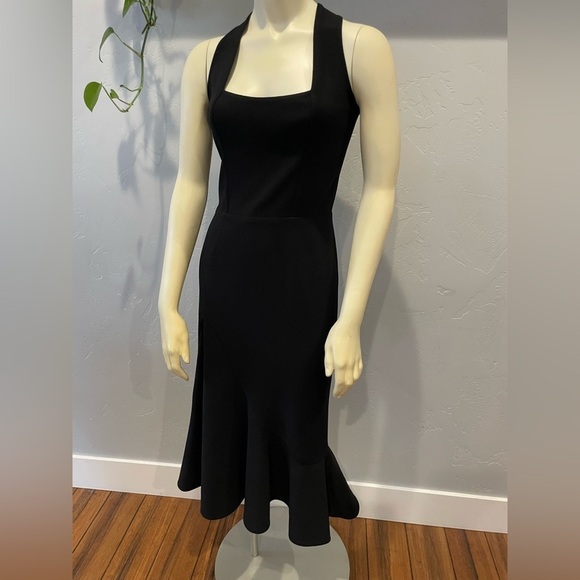 Dress the Population Dresses & Skirts - New Dress the population Monica tea length trumpet dress in black size S